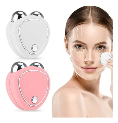 Masajeador facial de microcorriente