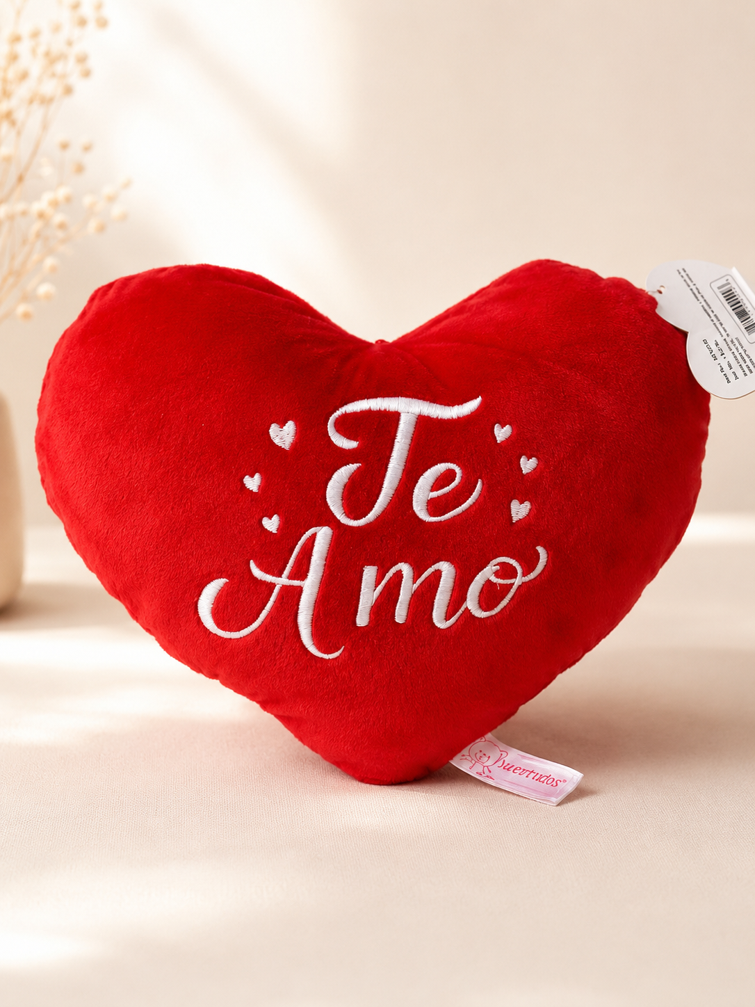 Corazon "Te Amo" de Peluche